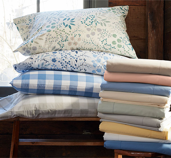 Pima Percale Bedding.