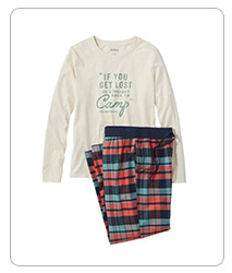 L.L.Bean Camp PJ Set