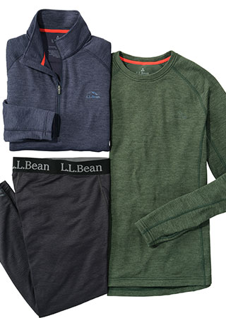 L.L.Bean Base Layers.