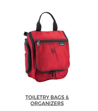 Toiletry bags & organizers