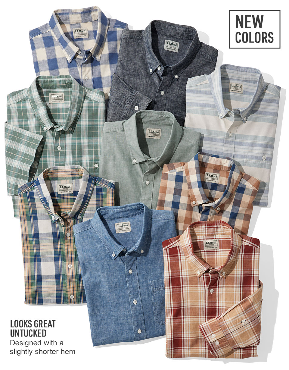 Comfort Stretch Chambray Shirt