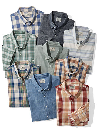 Comfort Stretch Chambray Shirt