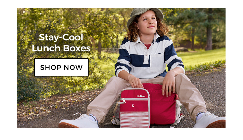 Stay-Cool Lunch Boxes.